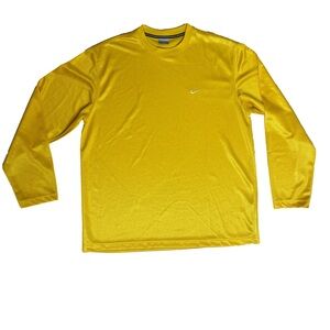 ⭐️ Nike Vibrant Yellow Long Sleeve Tee- size Large